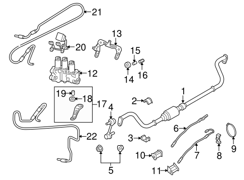 Panamera STABILIZER BAR & COMPONENTS 4