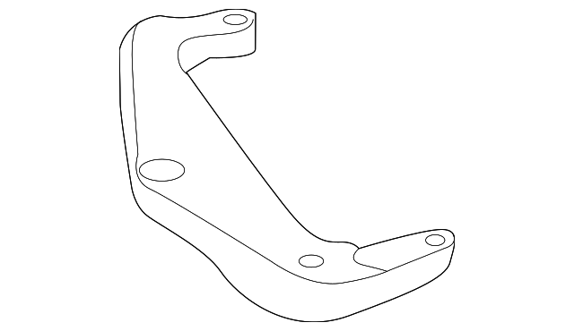 4967956 Деталь ENGINE BRACKET, RIGHT