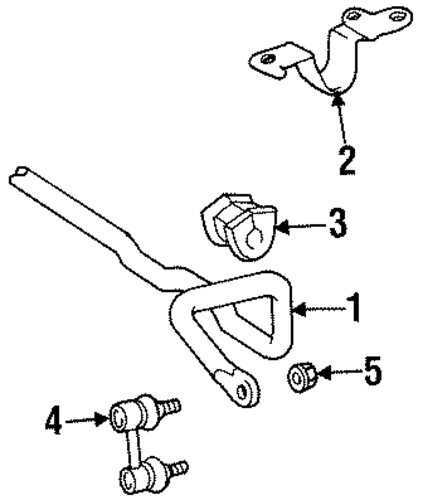 Prizm STABILIZER BAR & COMPONENTS