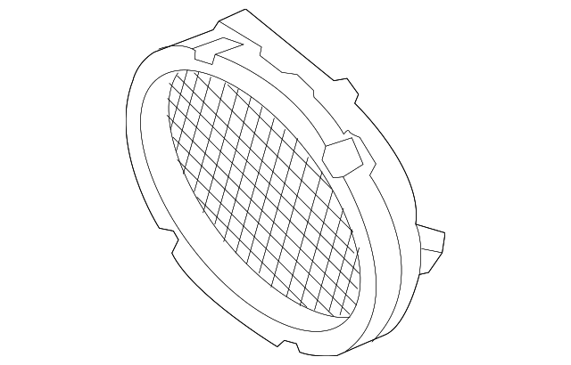 8L7Z-18808-A FRONT DR SPEAKER, LEFT