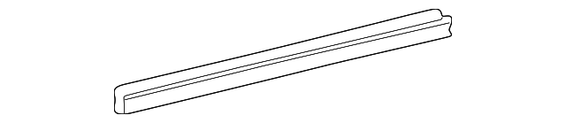88969912 Деталь WINDOW CHANNEL FILLER, LEFT