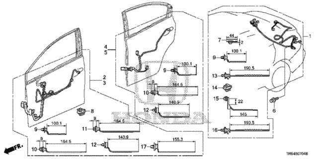 Wire Harness (5) for 2012 Honda Civic #0