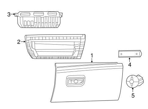 Grand Cherokee GLOVE BOX
