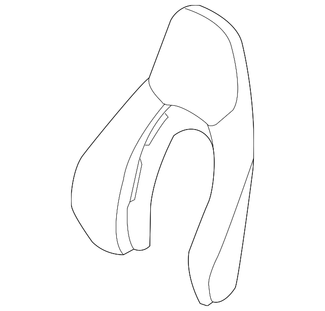 996-521-993-00-8YR Деталь SEAT BACK COVER, RIGHT