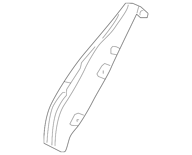 996-521-320-01 Деталь SEAT BACK PANEL BRACKET, RIGHT