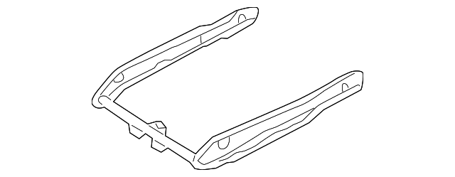 996-521-227-00 Деталь SEAT FRAME, RIGHT