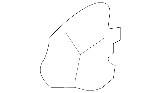 999-507-592-01 Деталь RECLINE COVER FASTENER, LEFT