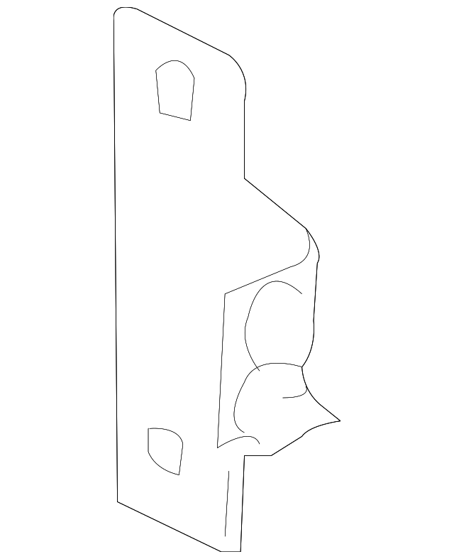 996-618-531-00 Деталь CONTROL BOX BRACKET, LEFT