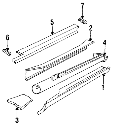 XJS ROCKER PANEL 2
