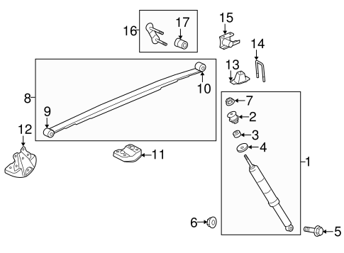 REAR SUSPENSION/REAR SUSPENSION for 2014 Toyota Tundra #1
