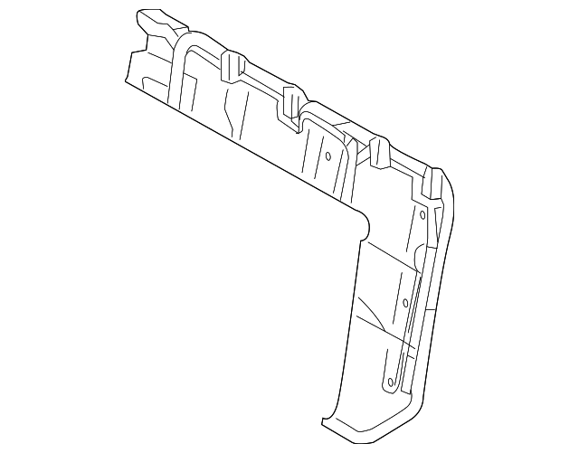 19184971 Деталь SEAT BACK FRAME, RIGHT