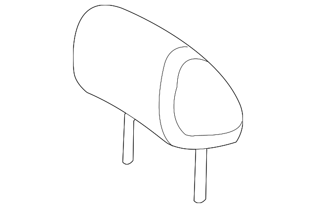 19184983 Деталь HEADREST, RIGHT