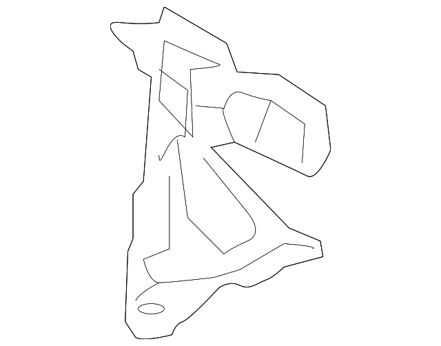 19185030 Деталь CENTER SUPPORT