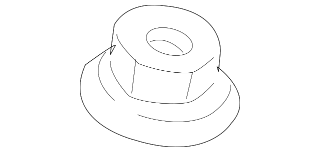 88970642 Деталь LATCH BEZEL, LEFT