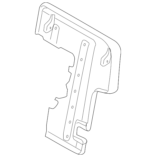 19184988 Деталь SEAT BACK PANEL, LEFT