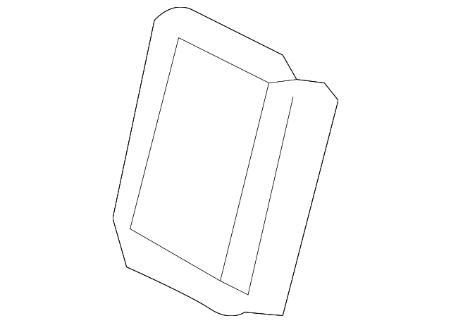 19185031 Деталь OUTER COVER, LEFT