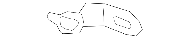 19185028 Деталь OUTER SUPPORT, LEFT