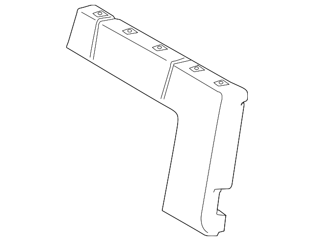 19184974 Деталь SEAT BACK PAD, RIGHT