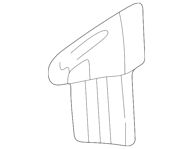 9194472 Деталь SEAT BELT GUIDE, LEFT