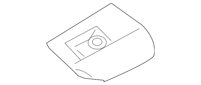 8S4Z-14528-AB SWITCH BEZEL, LEFT
