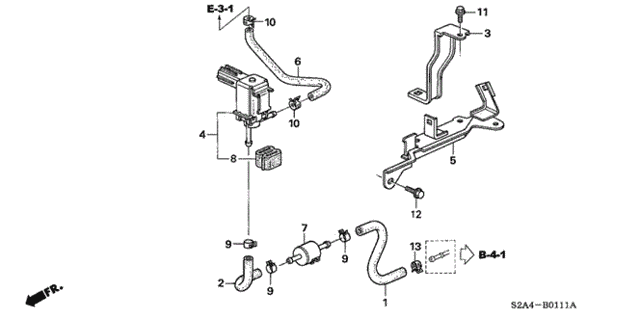 Purge Control Solenoid Valve ('06-) for 2007 Honda S2000 #0