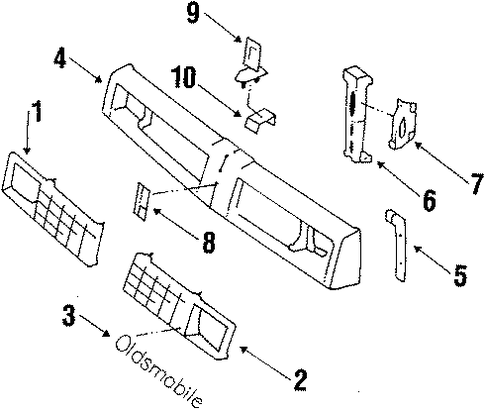Omega GRILLE & COMPONENTS 2