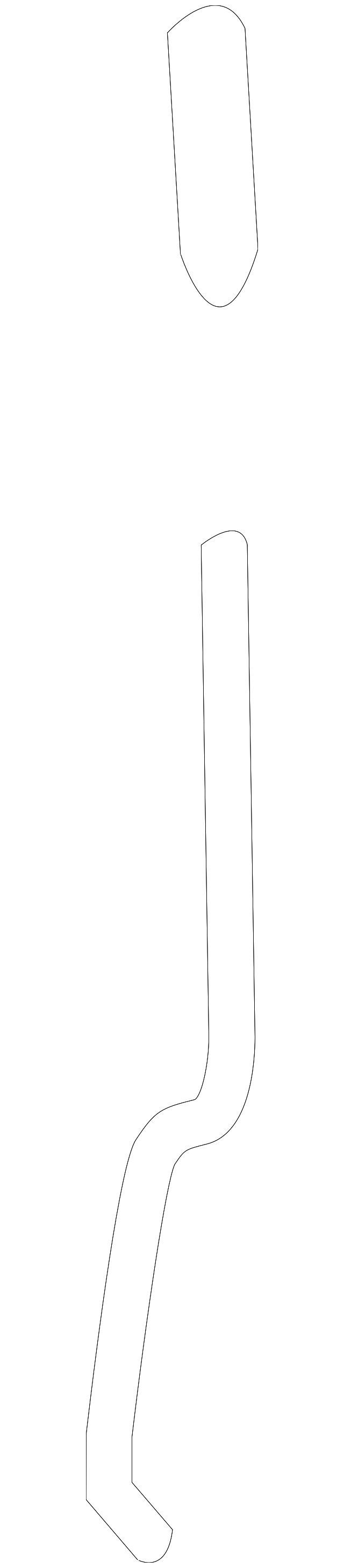 15875858 Деталь LOCK ROD, LEFT