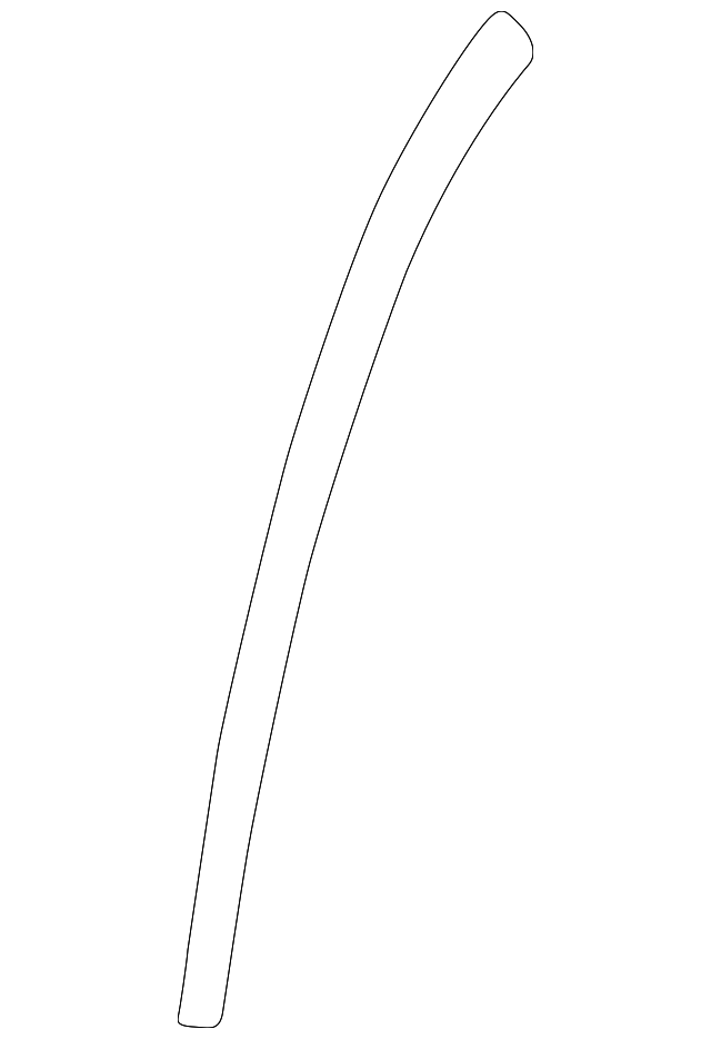 10412922 Деталь SEALING STRIP, RIGHT
