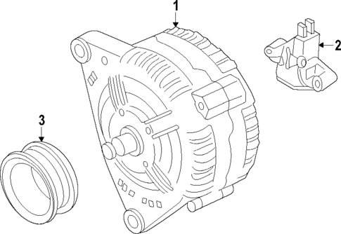 Alternator for 2015 Volkswagen Jetta #0