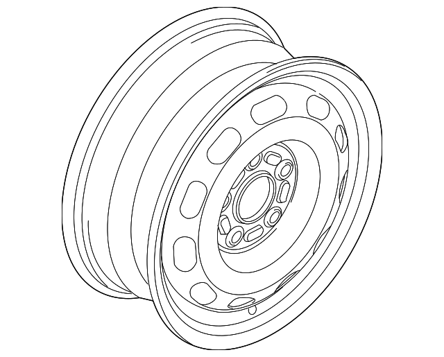 2T1Z-1007-A Деталь WHEEL