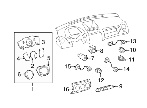 ELECTRICAL/SWITCHES for 2011 Scion xD #4