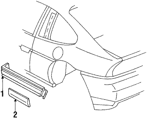 Fiero MOLDINGS 2