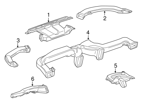 Ducts for 2014 Chevrolet Volt #0