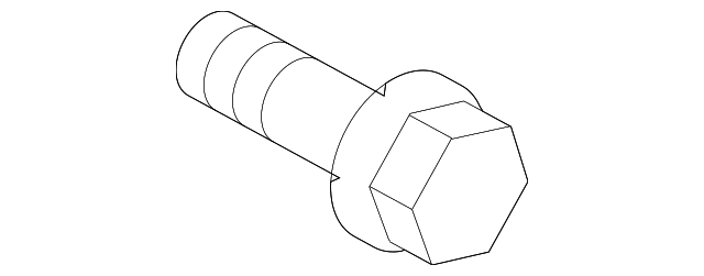 88973289 Деталь MOUNT BRACKET BOLT, LEFT