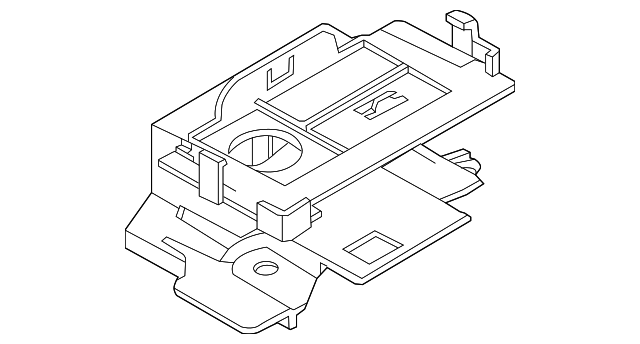958-618-387-00 CONTROLLER SUPPORT BRACKET, LEFT