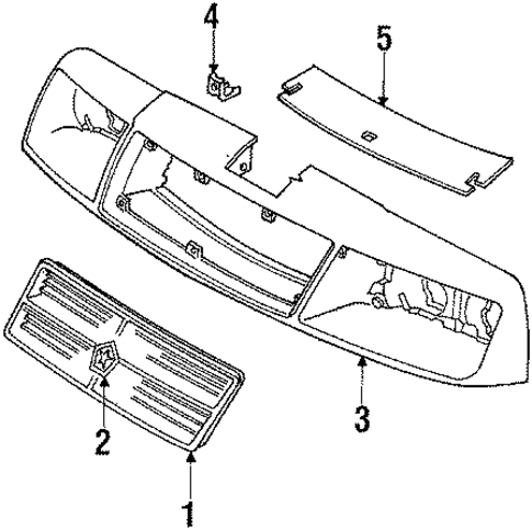 LeBaron FRONT PANEL