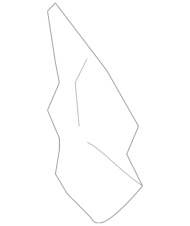 955-552-016-00 Деталь AIR DUCT, RIGHT