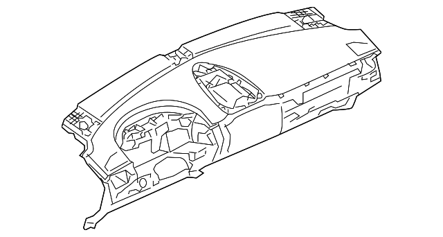 955-552-101-04-5X6 Деталь INSTRUMENT PANEL