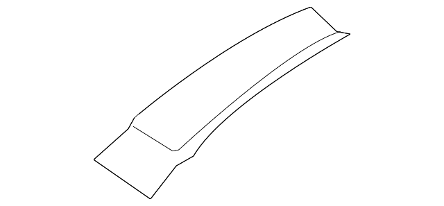955-552-185-01-5Y2 Деталь DEFROSTER TRIM, LEFT