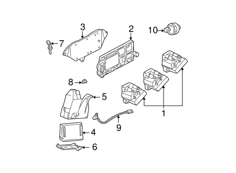 Ignition System for 1997 Chevrolet Malibu #0