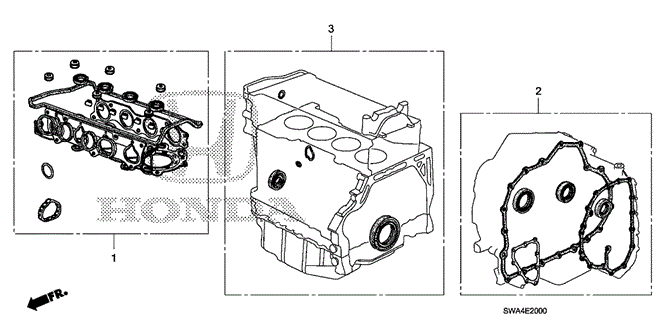 Gasket Kit, Chain Case Gasket Kit, Chain Case