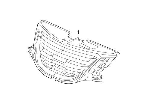 9-5 GRILLE & COMPONENTS
