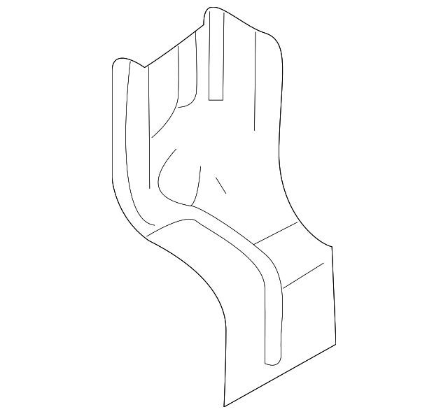 AR3Z-16152-A Деталь SIDE REINF, RIGHT