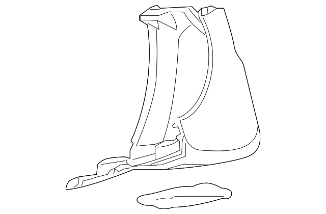 15294835 LOWER COVER, RIGHT
