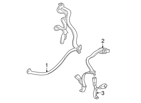 Sable REAR SEAT BELTS 3