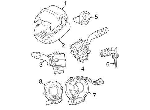 ELECTRICAL/IGNITION LOCK for 2006 Toyota Sienna #1