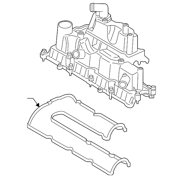 Valve Cover for 2014 Ford Escape|BM5Z-6582-A : AutoNation Ford White