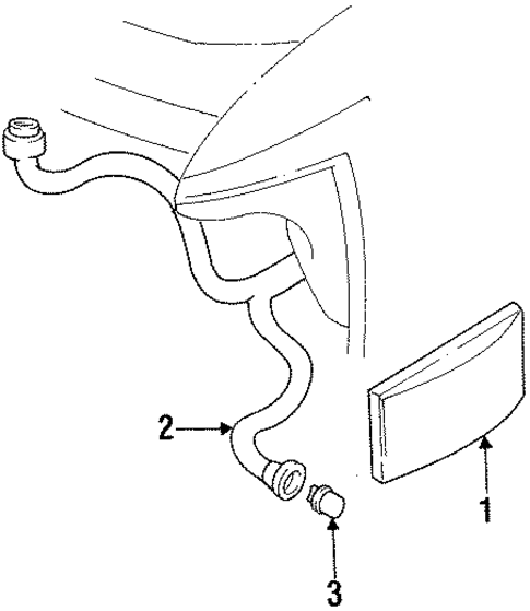 Cutlass Supreme SIDE MARKER LAMPS