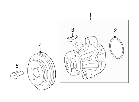 Cooling System/Water Pump for 2010 Ford Mustang #2