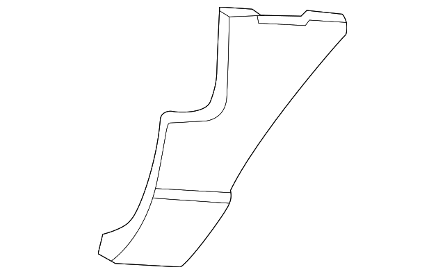 6S4Z-17D948-BA Деталь SIDE SUPPORT, RIGHT